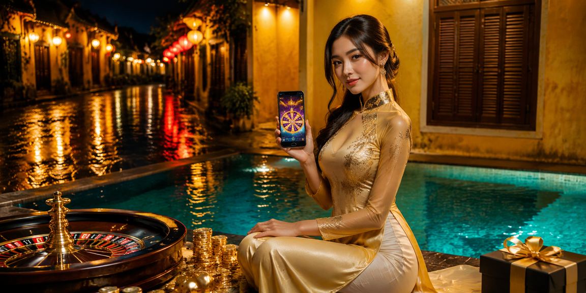 Bàn chơi Roulette tại Hội An